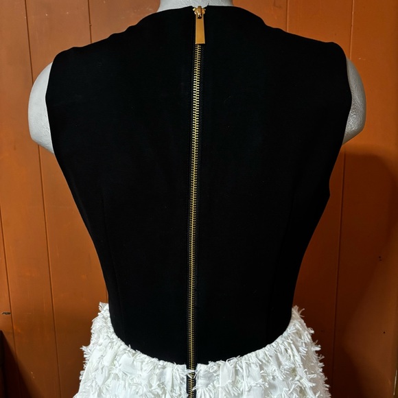 French Connection Black & White Party Dress 8 - Picture 10 of 14